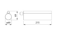 MK H260 2K Klebstoffpistole 345ml 10:1 Doppelkartuschen