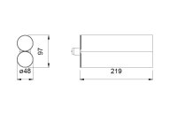 MK H288 2K Klebstoffpistole 620ml 1:1 Doppelkartuschen