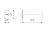 MK H288 2K Klebstoffpistole 620ml 1:1 Doppelkartuschen