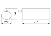 MK H298 2K Klebstoffpistole 850ml 10:1 Doppelkartuschen