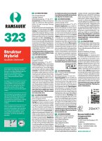 Ramsauer 323 Struktur Hybrid fein 1K Hybrid Dichtstoff...