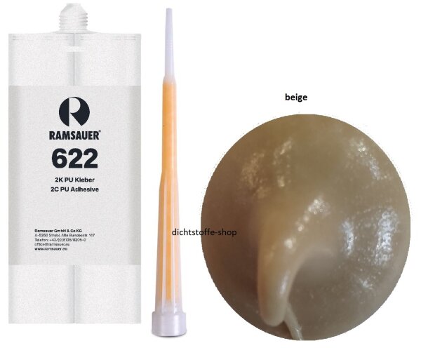 Ramsauer 622 2K PU Kleber Klebstoff 835g Doppelkartusche