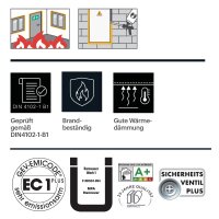 12 x Ramsauer Brandschutz 1K PU Schaum 806 B1 750ml Kombidose