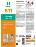 12 x Ramsauer Universal Pistolen 1K PU Schaum 811 B2...