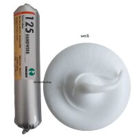 Ramsauer 125 Handwerk weiss 1K Silikon Dichtstoff 400ml...
