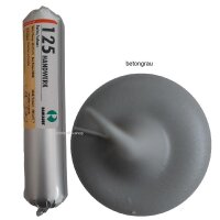 Ramsauer 125 Handwerk betongrau 1K Silikon Dichtstoff...