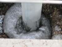 Quikset Pro 2K Pfosten Montage Kunstharzmörtel 300ml Beutel hellgrau