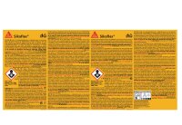 20 x Sikaflex TS Plus schwarz 1K Polyurethan Dichtstoff 600ml Beutel