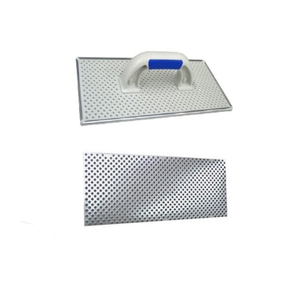 Porenbeton-Gasbeton-WDVS Handschleifbrett 2K Griff oben geöffnet 380mmx160mm