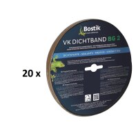 20 x Bostik Dichtband BG 2 Kompriband 15 x 3-15 6.0m...