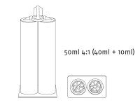 COX CBA 50 MR 2K Druckluft Dosierpistole 50ml 4:1 Mixpac I-Type Kartusche