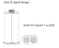 COX CBA 50 MR 2K Druckluft Dosierpistole 50ml 10:1 Mixpac...