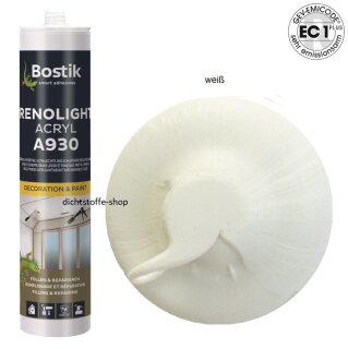Bostik A930 Renolight Acryl weiß 1K Acryl Dichtstoff 300ml Kartusche