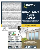 Bostik A930 Renolight Acryl weiß 1K Acryl...