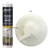 Bostik A980 Turbo Acryl weiß 1K Acryl Dichtstoff...