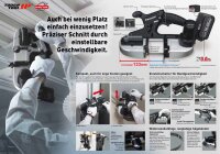 Panasonic Akku Bandsäge EY 45A5 LJ2G 18 Volt 5.0 Ah