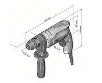 Fein Elektro Bohrmaschine BOP 6 Set bis 6mm 500 Watt