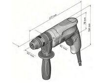 Fein Elektro Bohrmaschine BOP 10 Set bis 10mm 500 Watt