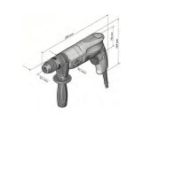 Fein Elektro Bohrmaschine BOP 13-2 Set bis 13mm 550 Watt