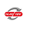 Panasonic Akku Winkelschleifer EY 46A2 XT Ø 125mm 14.4 Volt oder 18 Volt