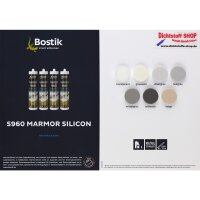 Bostik S960 Marmorsilicon Silikon Dichtstoff...