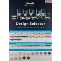 Bostik Design Selector Fliesen Naturstein Fugenmörtel Farbkarte