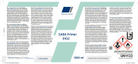 Saba Fugen Dichtstoff Haftanstrich 2K Primer 9911 500ml Gebinde