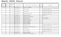 Panasonic Ersatzteil EY 37A3 NR.3 Filter Grid