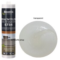 Bostik S734 Seal N Flex Dach Silicon transparent 1K...
