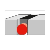 Fugen PE HT Rundprofil Rundschnur Ø 15mm x 10m...