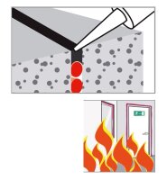 Dimaflex A1 Steinwolle-Spezial-Rundprofil-Rundschnur Ø 60mm x 20m