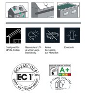 Ramsauer 395 Dach Dicht anthrazit 1K Hybrid Dichtstoff 310ml Kartusche
