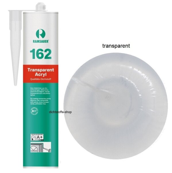 Ramsauer 162 Transparent Acryl 1K Acryl Dichtstoff 310ml Kartusche