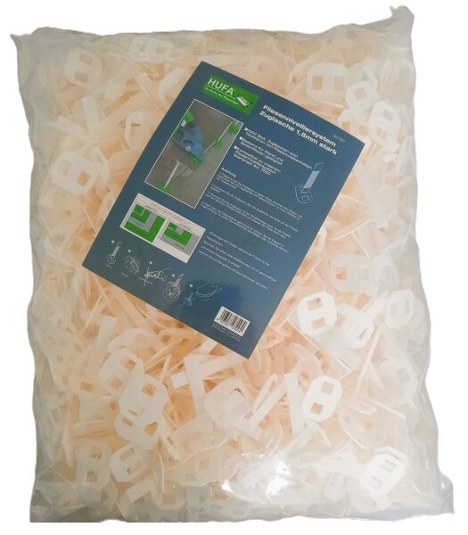 Hufa Fliesen Nivelliersystem 1000 x Zuglaschen