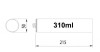 Ramsauer 440 Naturstein 1K Silicon Dichtstoff 310ml Kartusche volcano