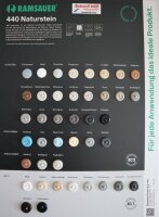 Ramsauer 440 Naturstein 1K Silikon Dichtstoff 310ml Kartusche silver