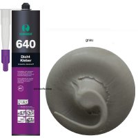 Ramsauer 640 Dicht Kleber 1K Hybrid Klebstoff 460g Kartusche grau