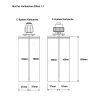 Mixpac DP2X 200-01-25-01 2K Austragungsgerät 200ml 1:1/210ml 2:1