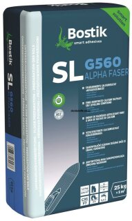 Bostik SL G560 Alpha Faser Calciumsulfat Ausgleichsmasse 25kg Sack