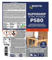 12 x Bostik P580 Supergrip Xtra Power beige PU Montage...