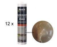 12 x Bostik P580 Supergrip Xtra Power  beige PU Montage...