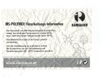 Ramsauer 319 Bauhybrid 1K Hybrid Dichtstoff 310ml Kartusche