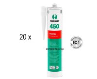 20 x Ramsauer 450 Sanitär 1K Silikon Dichtstoff 310ml Kartusche