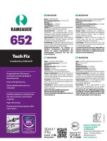 Ramsauer 652 Tech Fix Installations SMP Klebstoff 470g...