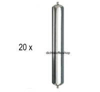 20 x Ramsauer 131 Multiflex 1K Silikon Dichtstoff 600ml...