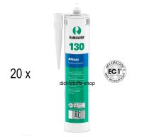 20 x Ramsauer 130 Alkoxy 1K Silikon Dichtstoff 310ml...