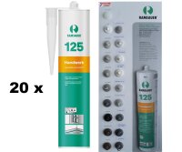20 x Ramsauer 125 Handwerk 1K Silikon Dichtstoff 310ml...