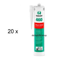 20 x Ramsauer 460 Dach + Solar Silikon Dichtstoff 310ml...