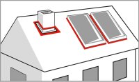 20 x Ramsauer 460 Dach + Solar Silikon Dichtstoff 310ml Kartusche