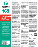 20 x Ramsauer 162 Transparent Acryl 1K Acryl Dichtstoff...
